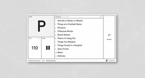 Scattegories List Generator